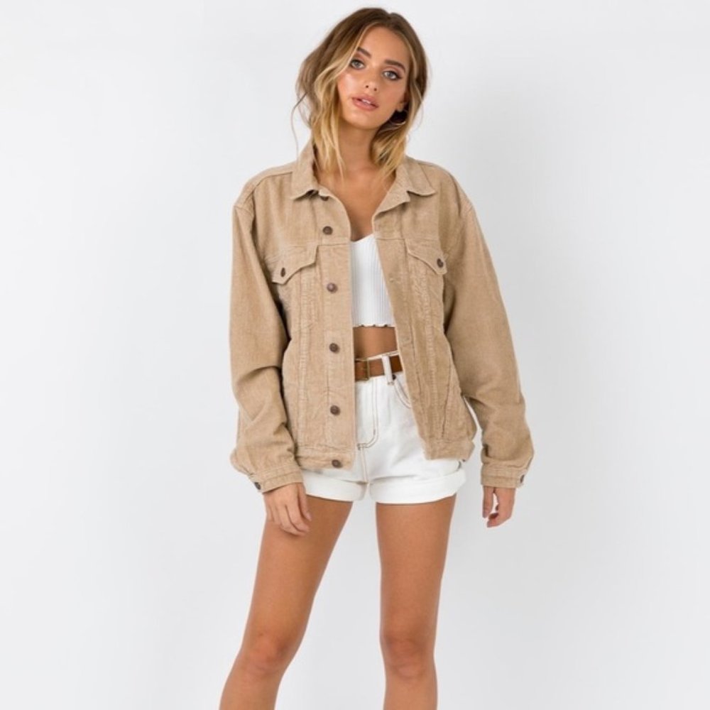 Princess Polly Western Corduroy Jacket